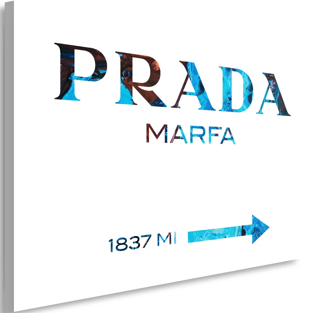 obraz-na-plotnie-prada-marfa-turkusowy-60x40-stan-nowy
