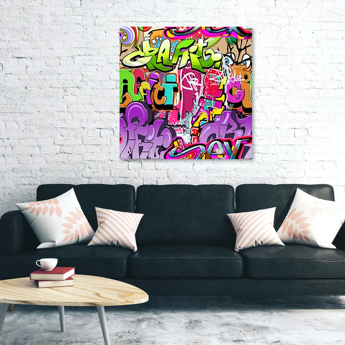 obraz-na-plotnie-mlodziezowy-graffiti-40x40