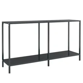 stolik-konsolowy-czarny-140x35x755-cm-szklo-hartowane