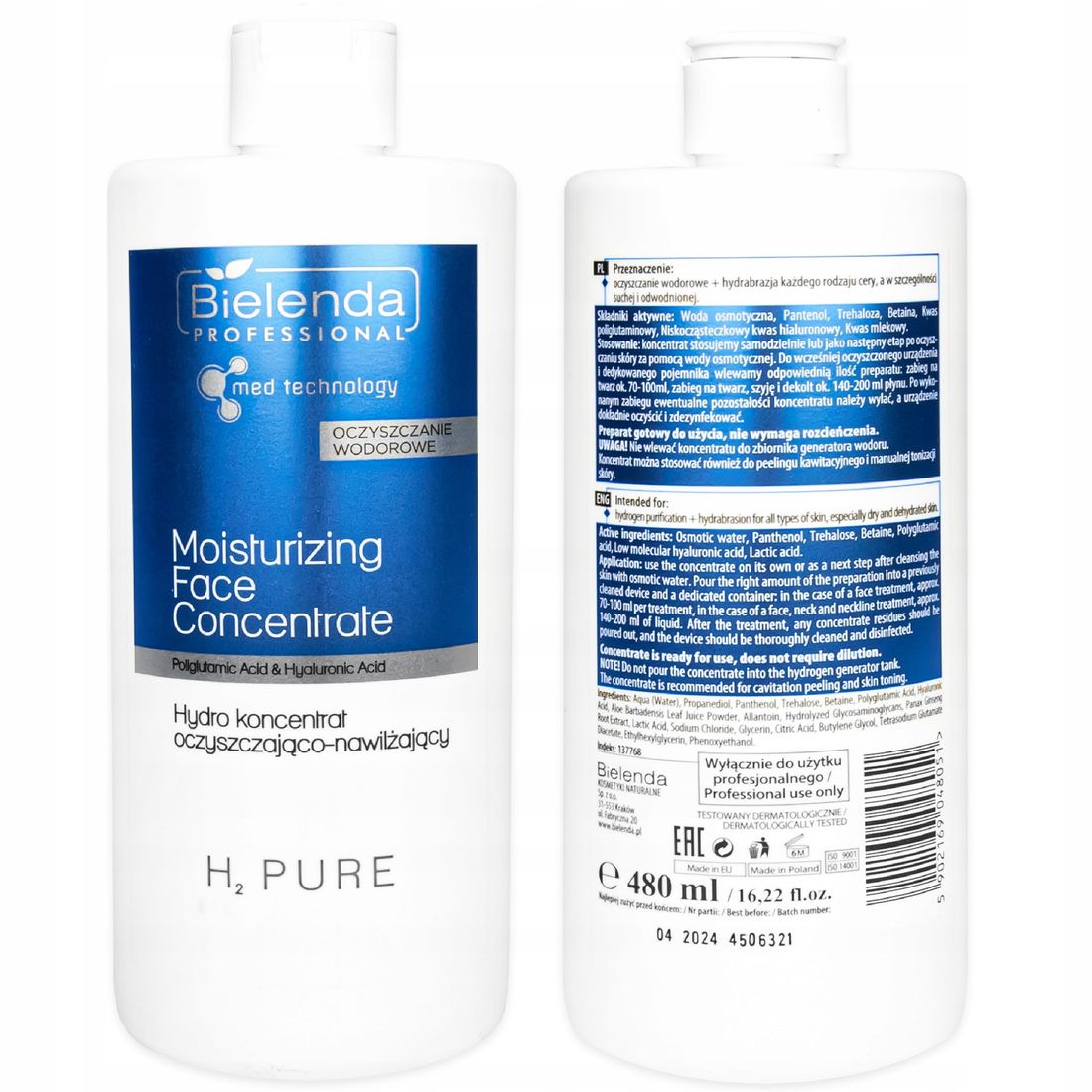 bielenda-h2-pure-zestaw-do-oczyszczania-wodorowego