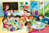 clementoni-puzzle-104el-maxi-moja-klasa-stan-nowy