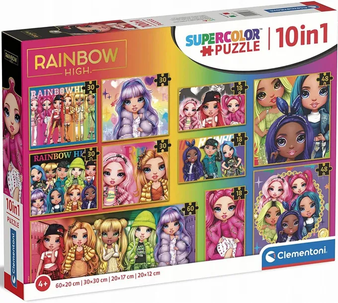clementoni-puzzle-10w1-rainbow-high