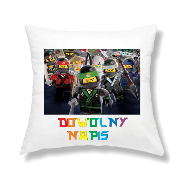 poduszka-lego-ninjago-dowolny-napis-gratis