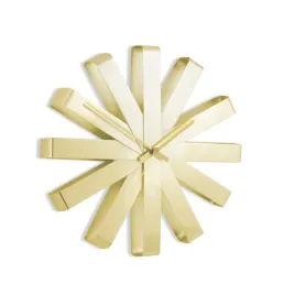 zegar-scienny-ribbon-zloty