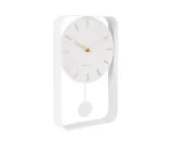 zegar-scienny-pendulum-charm-bialy