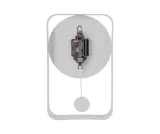 zegar-scienny-pendulum-charm-bialy-typ-scienny