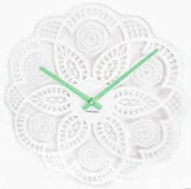 zegar-scienny-lace-cut-out-bialy