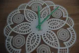 zegar-scienny-lace-cut-out-bialy-stan-nowy-typ-scienny