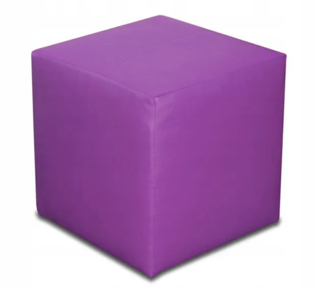 pufa-kostka-cube-fioletowa