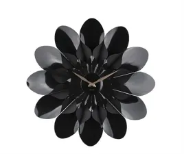 zegar-scienny-flower-czarny