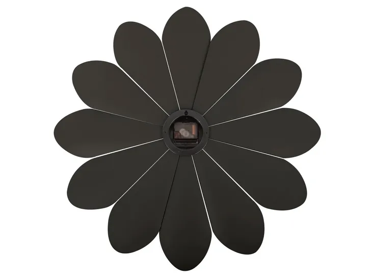zegar-scienny-flower-czarny-typ-scienny