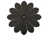zegar-scienny-flower-czarny-typ-scienny