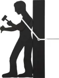 zegar-scienny-working-man-czarny