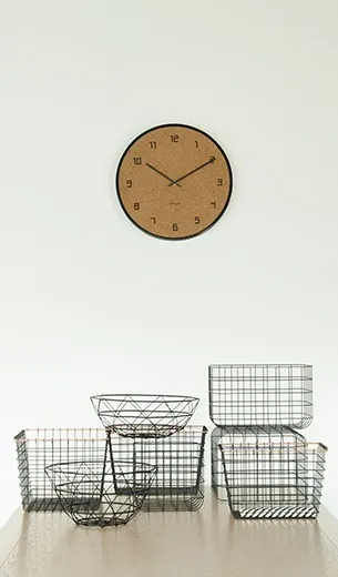 zegar-scienny-modest-cork-zloty-typ-scienny