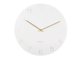 zegar-scienny-charm-engraved-numbers-bialy