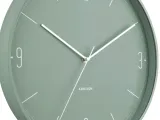 zegar-scienny-numbersandlines-zielony-typ-scienny