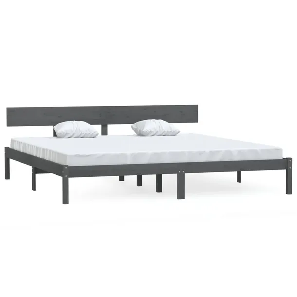 810164-bed-frame-grey-solid-wood-pine-180x200-cm-6ft-super-king