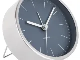 budzik-minimal-niebieski-srebrny-stan-nowy
