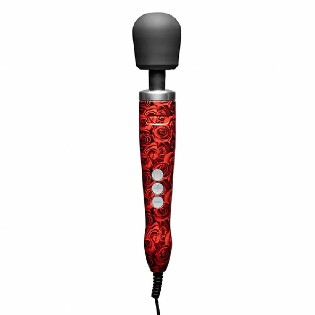 masazer-doxy-die-cast-wand-massager-rose-pattern