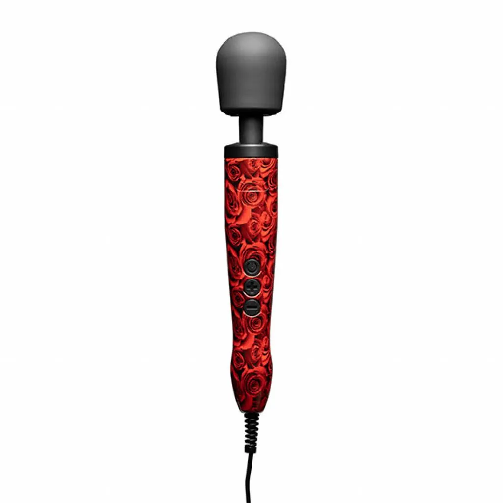 masazer-sieciowy-doxy-wand-massager-rose-pattern