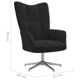 fotel-z-podnozkiem-czarny-obity-aksamitem