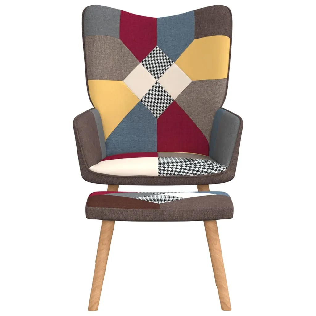 fotel-z-podnozkiem-patchwork-obity-tkanina