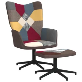 fotel-z-podnozkiem-patchwork-obity-tkanina
