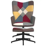 fotel-z-podnozkiem-patchwork-obity-tkanina