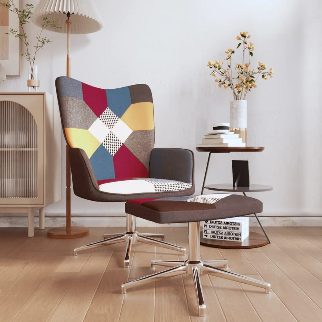 fotel-z-podnozkiem-patchwork-obity-tkanina