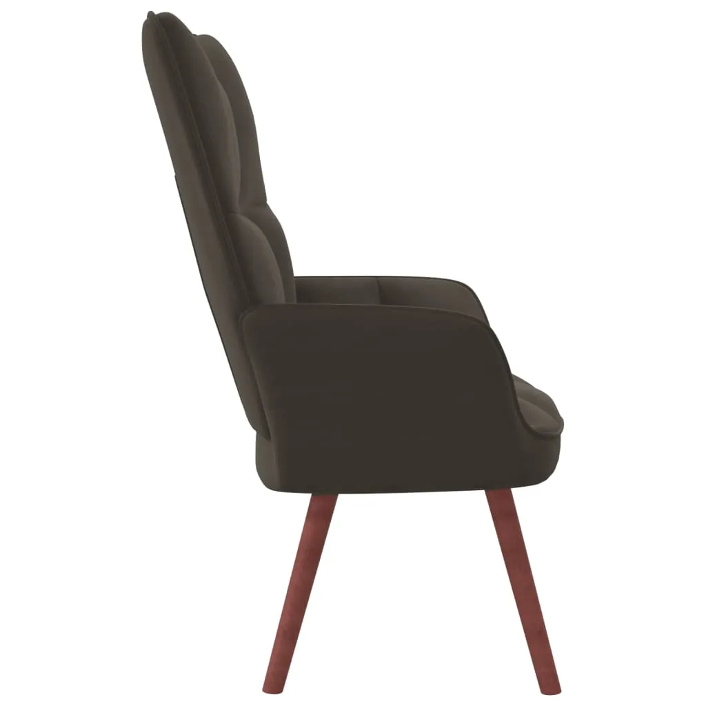 fotel-ciemnoszary-obity-aksamitem