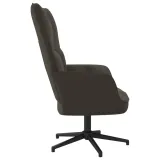 fotel-ciemnoszary-obity-aksamitem