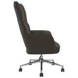 fotel-ciemnoszary-obity-aksamitem