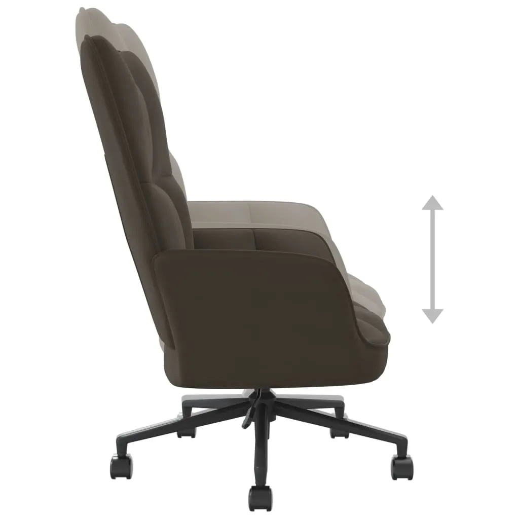 fotel-ciemnoszary-obity-aksamitem