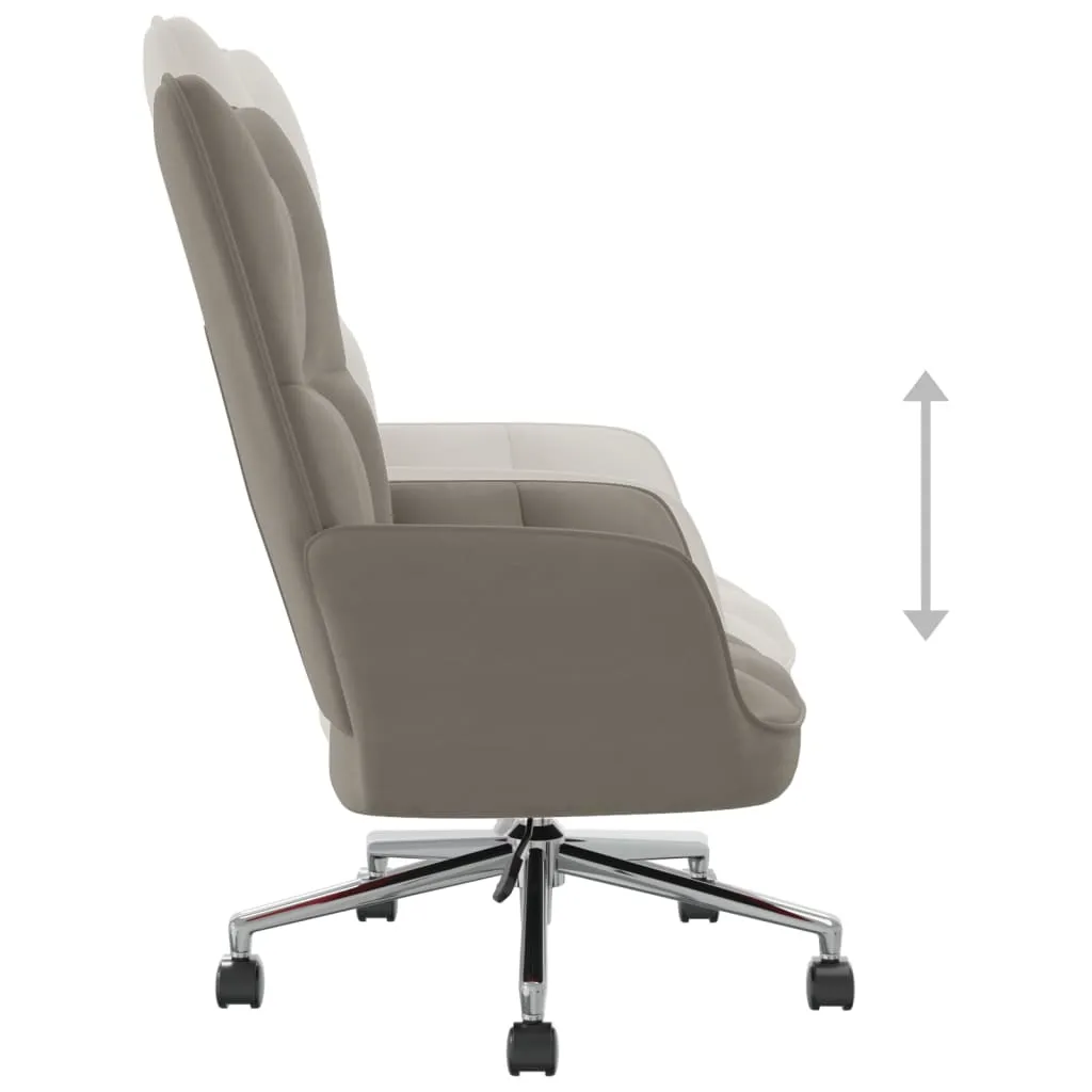 fotel-jasnoszary-obity-aksamitem