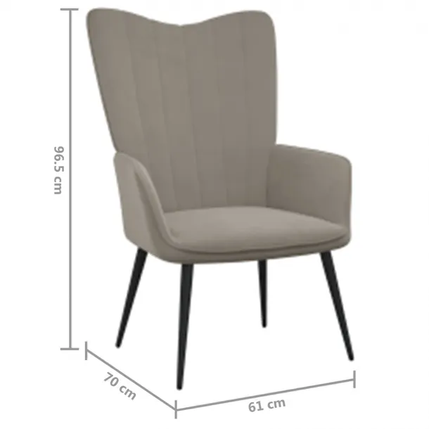 fotel-jasnoszary-obity-aksamitem