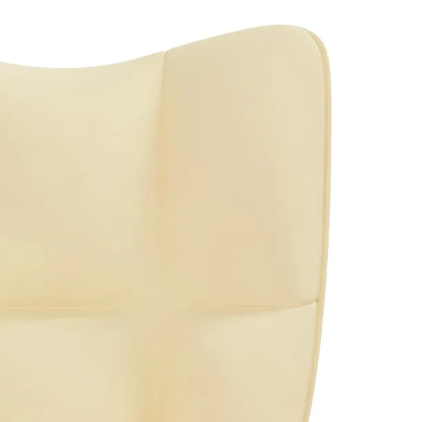 fotel-kremowy-obity-aksamitem