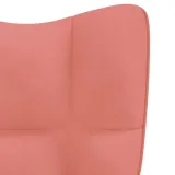 fotel-rozowy-obity-aksamitem