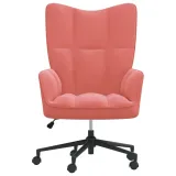 fotel-rozowy-obity-aksamitem