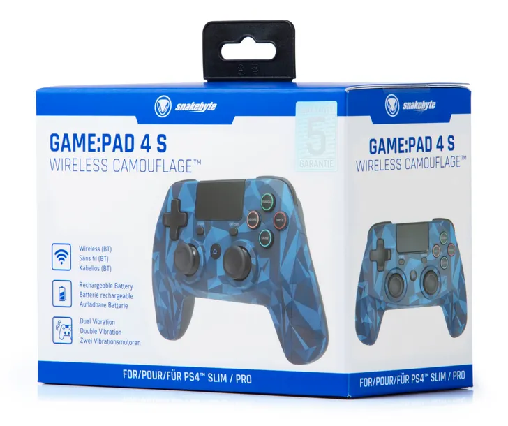 snakebyte-game-pad-4-s-wireless-camo-blue-stan-nowy