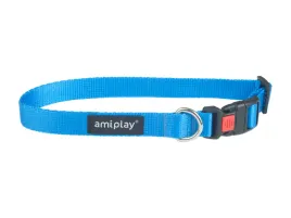 amiplay-obroza-psa-z-blokada-basic-niebieska-l