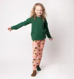 bluza-dresowa-basic-zielona-116-122-stan-nowy