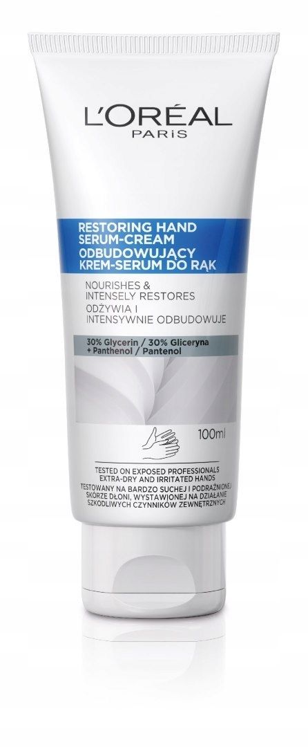 L'Oréal Krem-serum do rąk odbudowujący 100ml - ERLI.pl