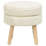okragly-stolek-bialy-obity-pluszem-glebokosc-mebla-1-cm