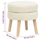 okragly-stolek-bialy-obity-pluszem-wysokosc-mebla-1-cm