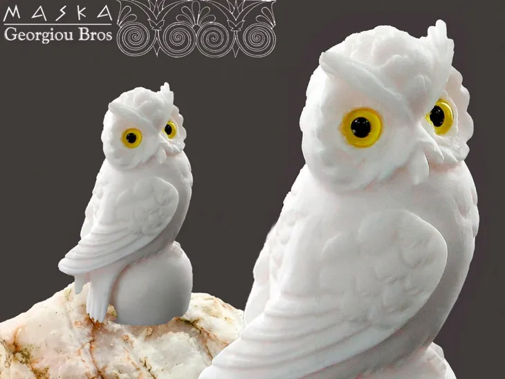 sowa-alabaster-grecki