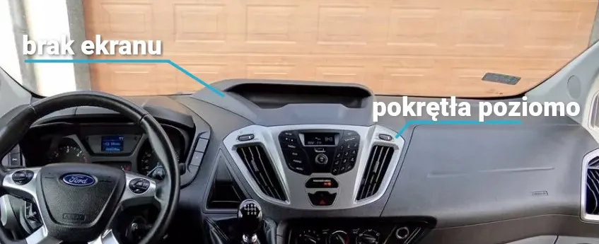 radio-nawigacja-gps-ford-transit-2017-android-stan-nowy