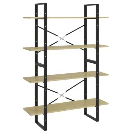 4-poziomowy-regal-na-ksiazki-dab-sonoma-100x30x140-cm