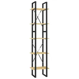 5-poziomowy-regal-na-ksiazki-40x30x175-cm-lite-drewno-sosnowe