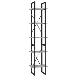 5-poziomowy-regal-na-ksiazki-szarosc-betonu-40x30x175-cm