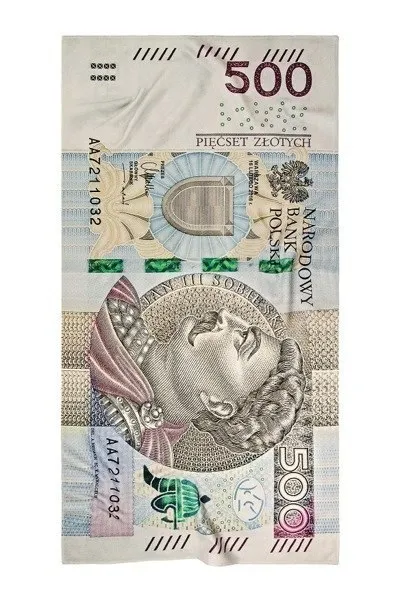recznik-500-zl-kolor-wielokolorowy-stan-nowy